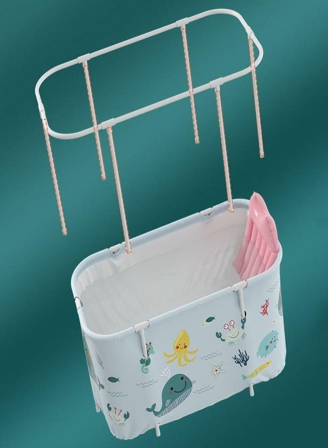 Suicune Portable Foldable Soaking Bathing Hot Tub for Adults, Separate Family Bathroom SPA Tub - Image 5
